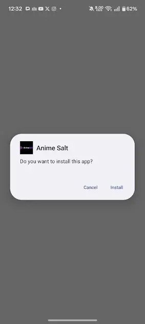 Screenshot of Anime Salt